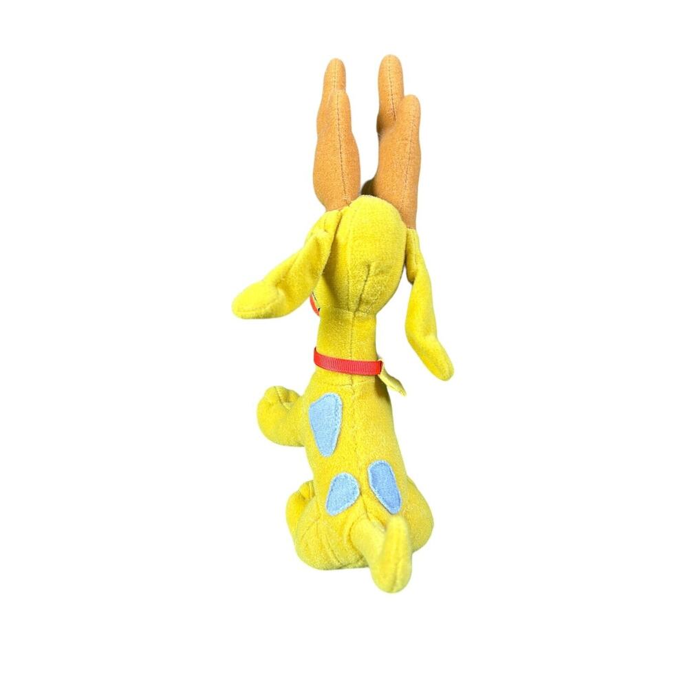 Rugrats Spike Reindeer Bean Bag Toy 1997 Mattel Rare Nickelodeon Christmas Tag - Picture 3 of 7